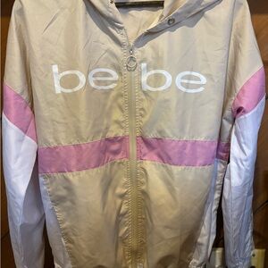 Bebe Sport Cream Jacket